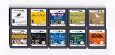Starter Lot of 10 Loose - Nintendo DS Games - Parents / Kids Friendly - Variety