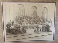 Large Photo - 50 Years Central Workshop Main-Neckar Railway 1846-1896