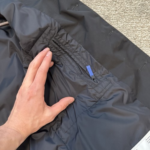 ASPESI Field Jacket New W Tags Slim Fit Waterproof Black Nylon - Picture 9 of 12