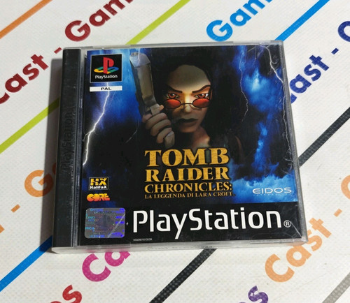 PS1 TOMB RAIDER CHRONICLES PLAYSTATION 1 ITALIANO COMPLETO QUASI COME NUOVO - Bild 1 von 8