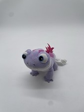 Disney Frozen 2 Bruni Plush Stuffed Salamander Lizard Purple Pink