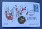 2002 Falkland Islands 50p PNC.QEII 100 Days Golden Jubilee IOM Stamp 2340
