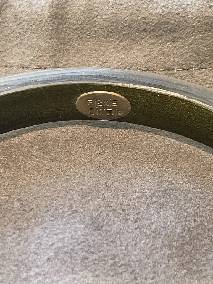 Pulsera con bisagras ALEXIS BITTAR Lucite - transparente/plateada Foto 2 de 4