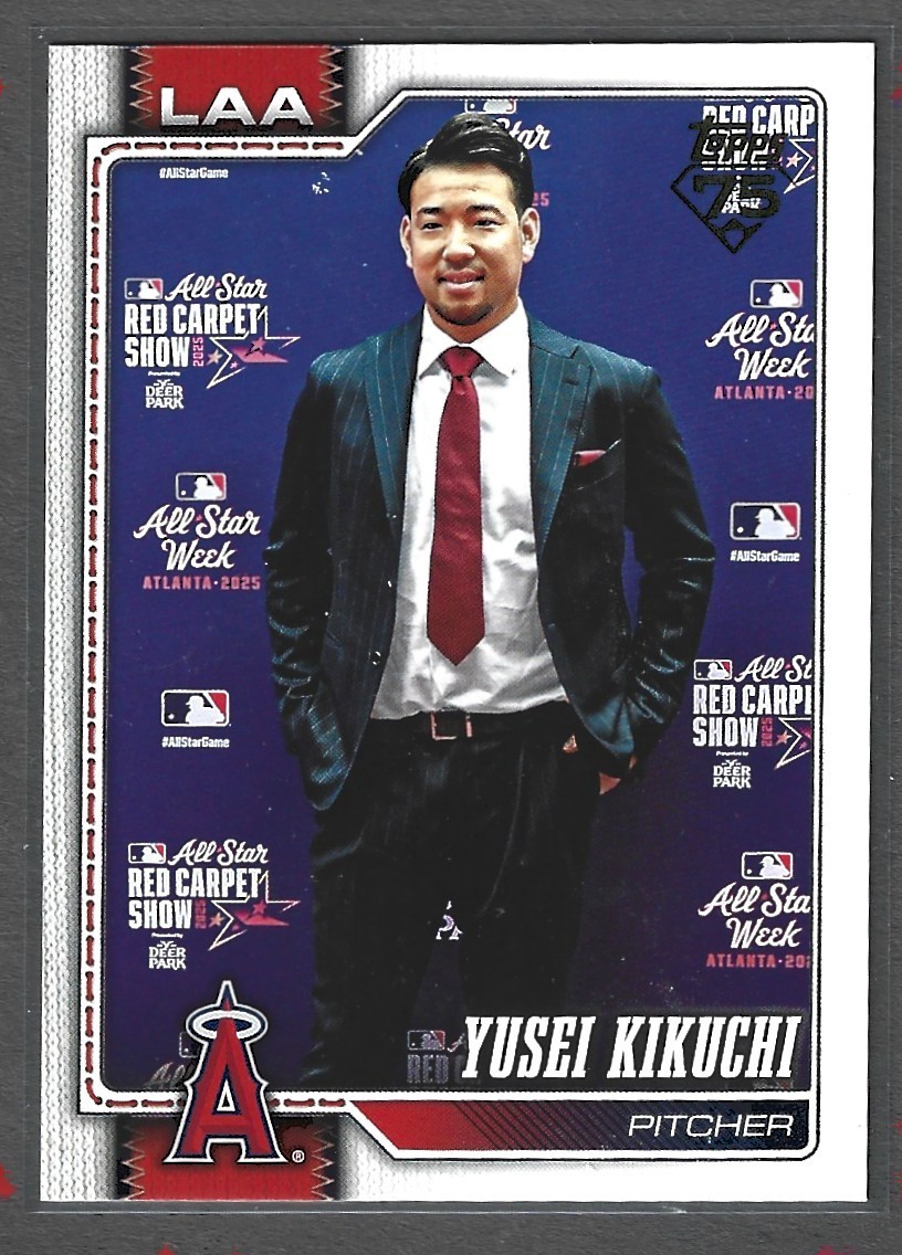 2026 Topps Series 1 - Yusei Kikuchi #173 Golden Mirror Image Variations