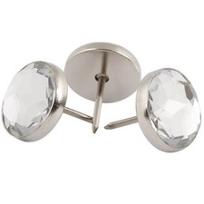 decotacks Crystal Upholstery Nails, Furniture Tacks 7/16" - 100 Pcs...