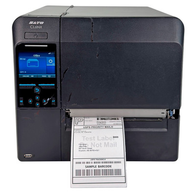 SATO CL6NX Thermotransfer Etikettendrucker Bluetooth LAN USB Netzwerkfähig, USB