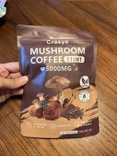 Organic Mushroom Coffee 11 Superfood Instant Mushrooms Coffee with Ashwagandh...