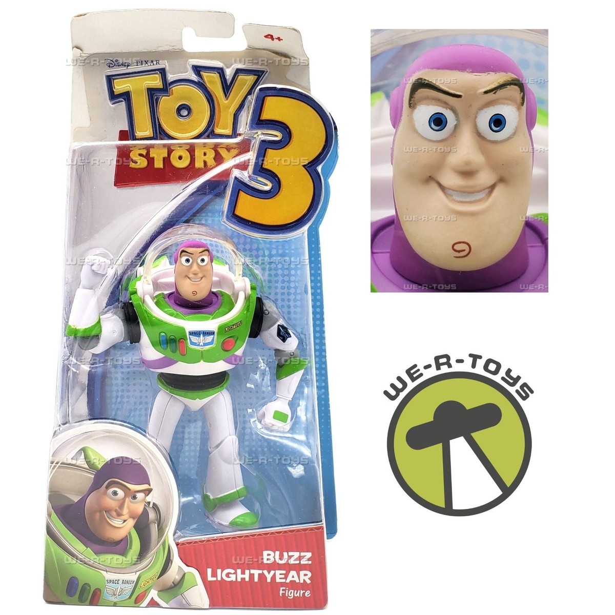 Disney Pixar Toy Story 3 Buzz Lightyear Action Figure 2009 Mattel