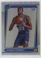 2021-22 Panini Donruss Optic Rated Rookie Holo Prizm Charles Bassey #163 0w8