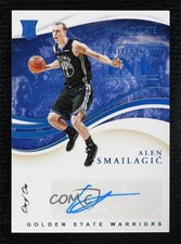 2019 Panini Immaculate Initiation Ink Platinum 1/1 Alen Smailagic Rookie Auto RC
