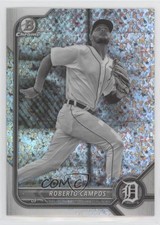 2022 Bowman Chrome Black & White Mini-Diamond Refractor Roberto Campos 0yr2