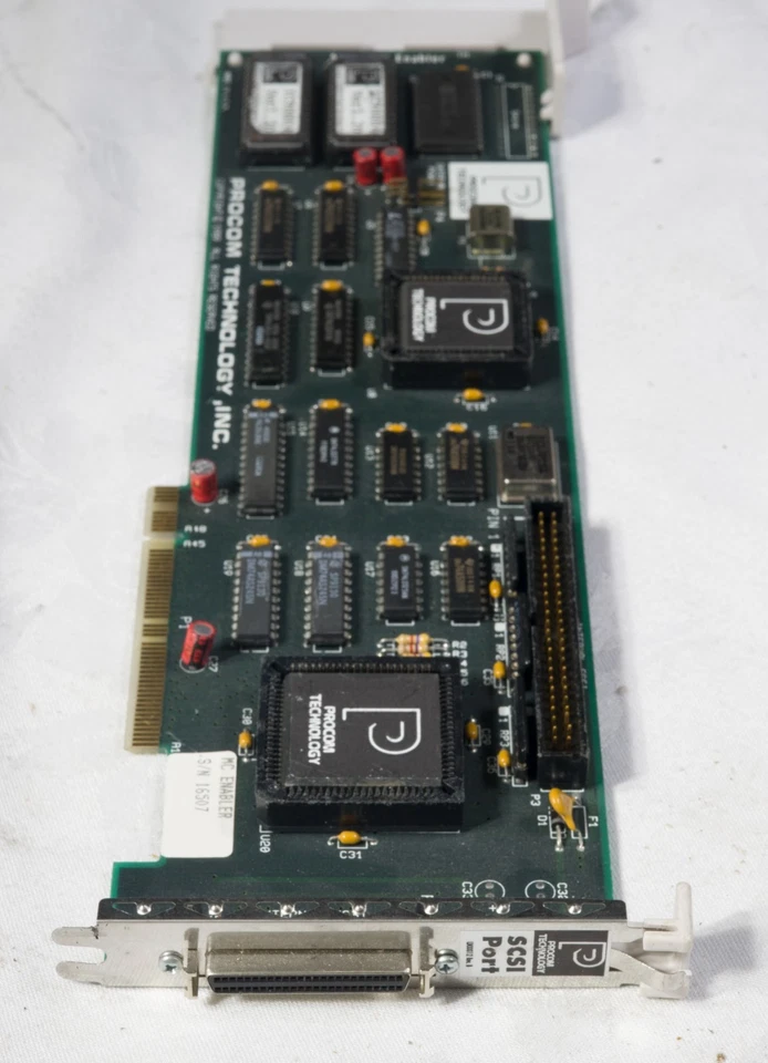 Vintage Procom MC SCSI Enabler microchannel HD50 ISA898 - Image 3 of 3