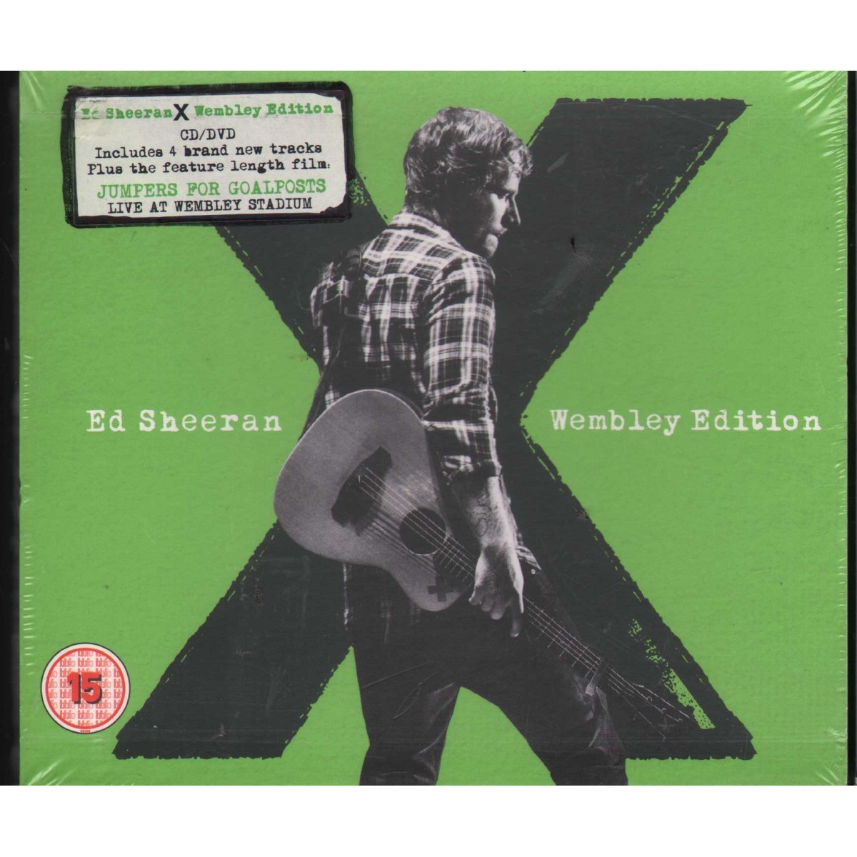 Ed Sheeran CD DVD X - Wembley Edition Atlantic – 0825646017294 Sealed
