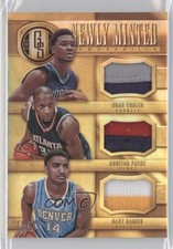2014-15 Panini Gold Standard 13/25 Adreian Payne Gary Harris Noah Vonleh 9ih