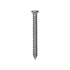 Auveco 1932, Phil Oval #6 Hd Tap Screw 8 X 1-1/2 Chrome Ab, Pack Size: 100