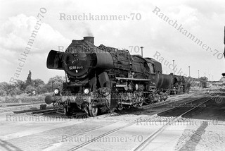DR 52 8144 9 Bw Haldesleben 1982 / orig. KB Negativ Datei! B004#28