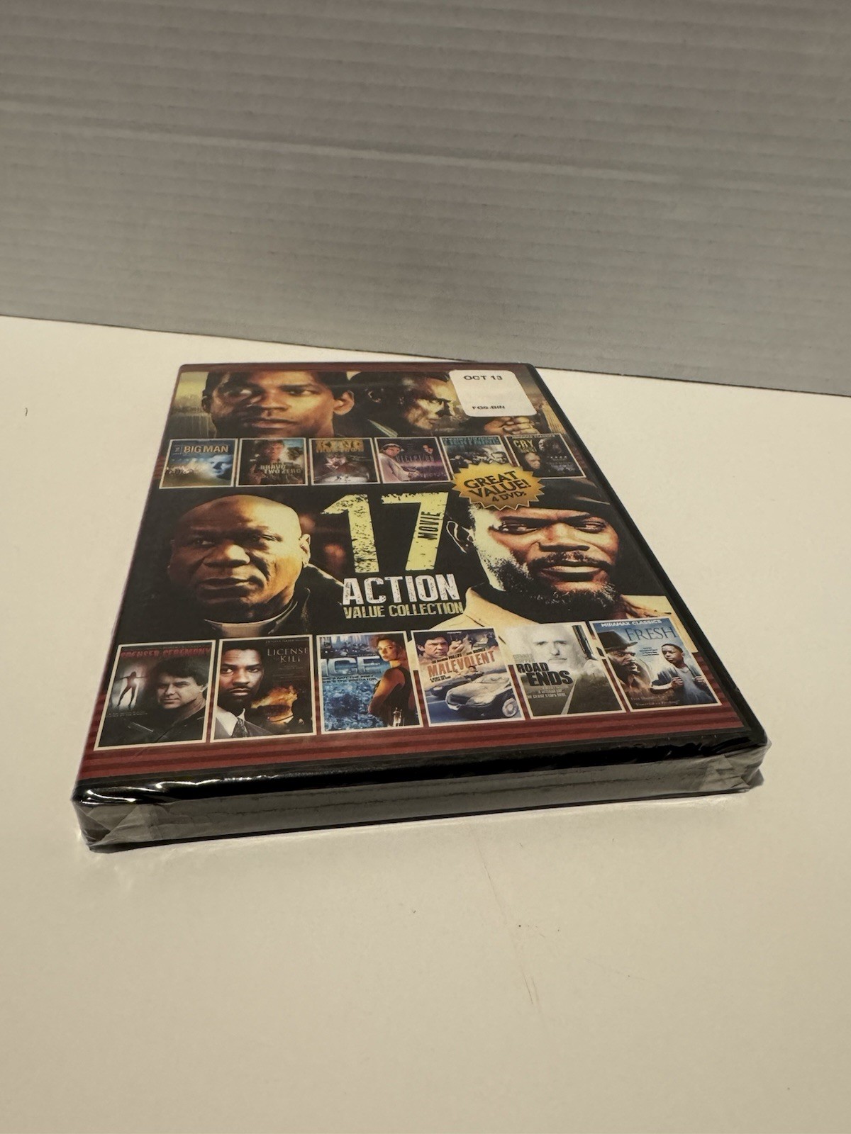 17 Movie Action Value Collection NEW SEALED DVD Chuck Norris Charles Bronson 25