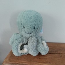 Jellycat Baby Odyssey Green Blue Octopus Tiny Small - New without Tags