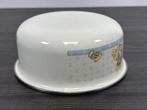 Tienshan Theodore Country Bear Metal bowl, Enamel Bowl - Picture 15 of 15