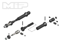 New Mip Moore'S Ideal Products Mip X-Duty Cvd Drive Kit Front 87Mm To 112Mm