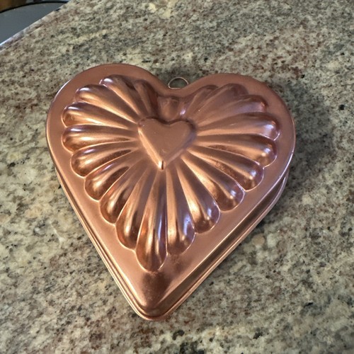 Molde Corazón Día de San Valentín - Cobre Vintage