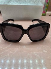 Authentic Gucci GG1402S 001 Black Oversized Sunglasses Made In Italy Frames Only