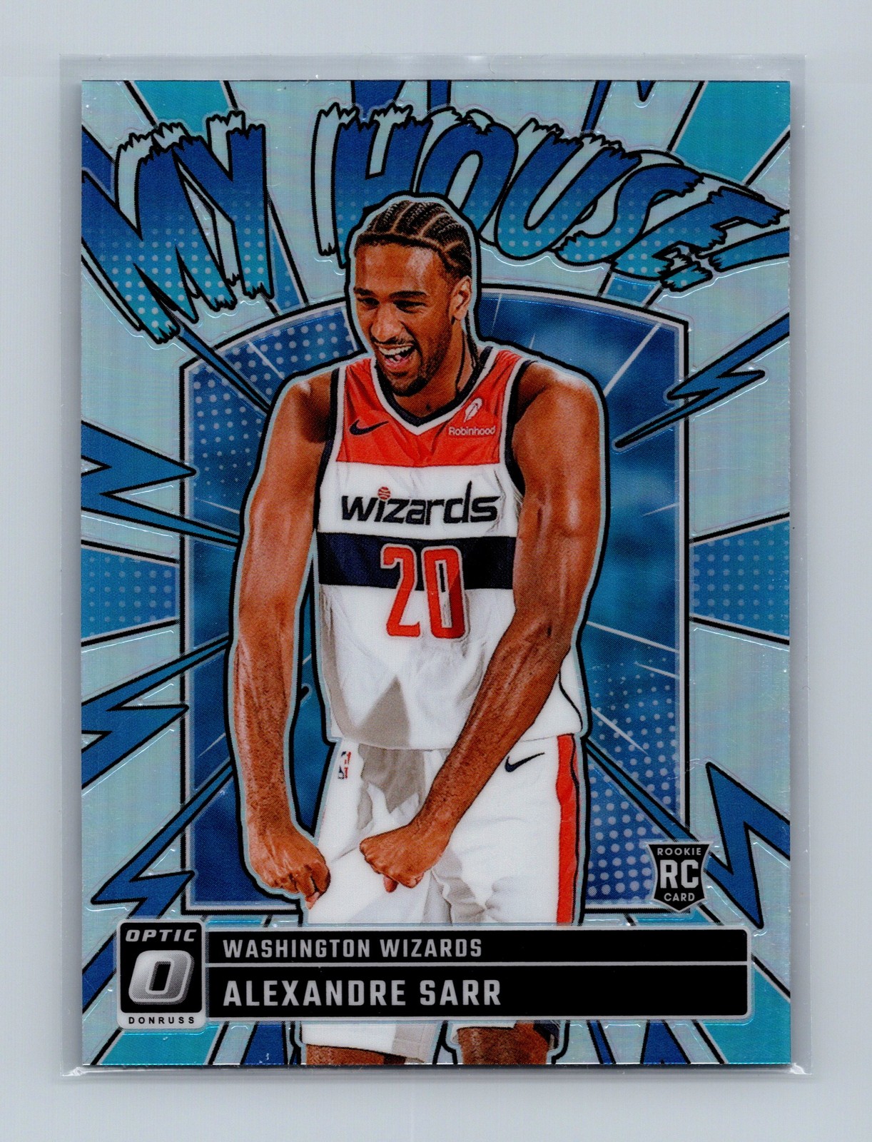 2024-25 Donruss Optic #9 Alexandre Sarr My House Holo