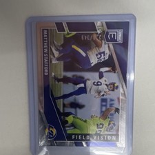 Panini Donruss Elite Field Vision Matthew Stafford #FV1 /349 Los Angeles Rams