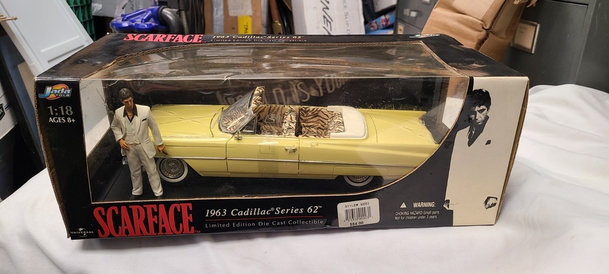 スカーフェイス Scarface 1963 Cadillac 1/18　jada Scarface 1963 Cadillac Series 62 1:18 Scale Car from Jada Toys | eBay