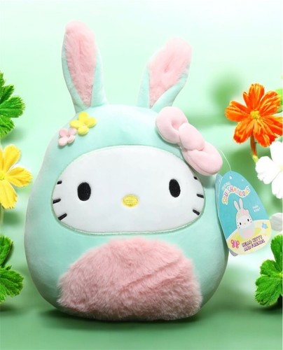 Squishmallows - Sanrio Hello Kitty Easter Plush - 8" - Picture 1 of 3