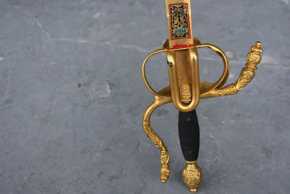 Arme ancienne épée de décoration espagnole de Toléde - Photo 4/4