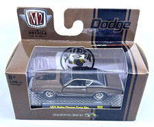 M2 Machines 1971 Dodge Charger Super Bee Brown R63 Details 164 Diecast Nip