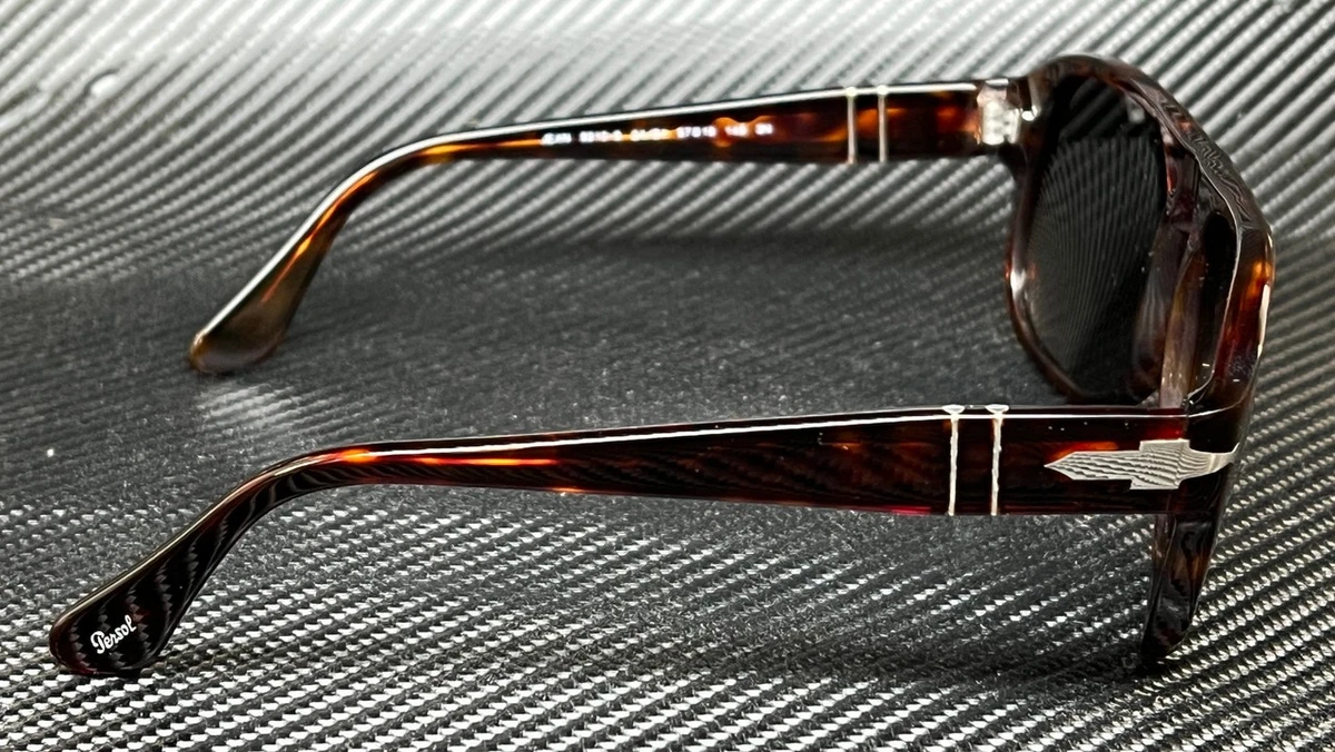 PERSOL PO3310S 24 B1 Jean Brown Havana Unisex 57 mm Sunglasses