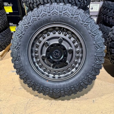 4) 20x9.5 Black Rhino Armory Wheels 37