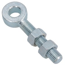 Swing Gate Long Eye Bolts Hinge + Nuts Adjustable Zinc Plated 20 x 100mm