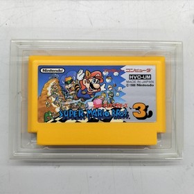 Nintendo Super Mario Bros. Famicom game cartridge classic platformer vintage