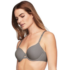 Warners Blissful Benefits Underwire Lightly Lined Bra 3561 Stone 38B NWT