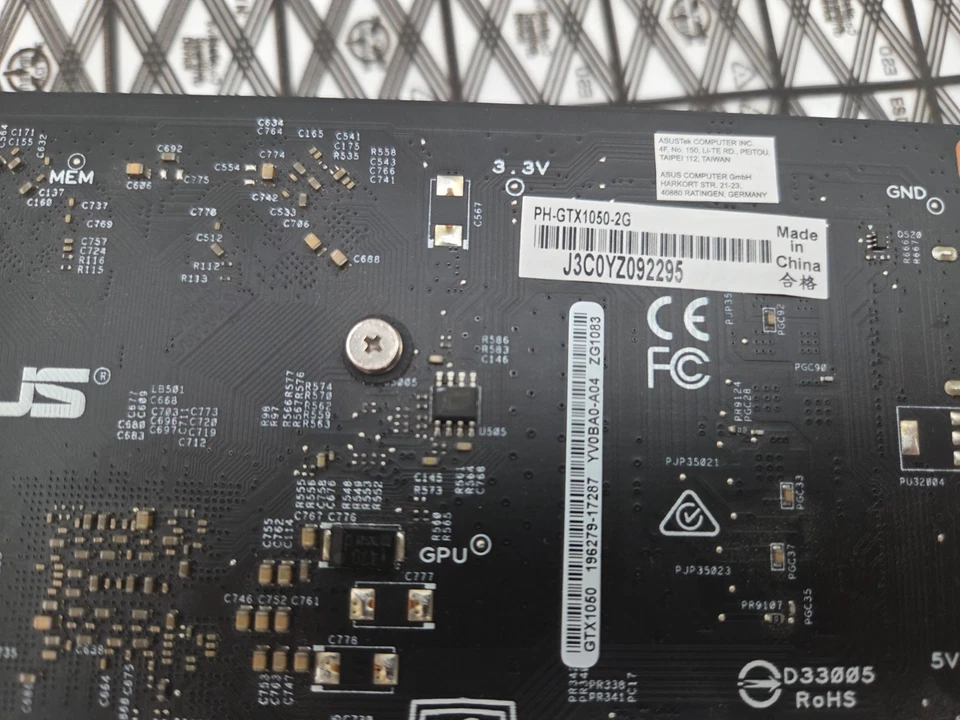 ASUS Geforce GTX 1050 2GB Graphics Card *No 6 Pin Required* GPU HDMI - Image 3 of 4