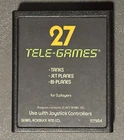 Atari 2600 Sears Tele-Games TANK-PLUS Text Label TESTED