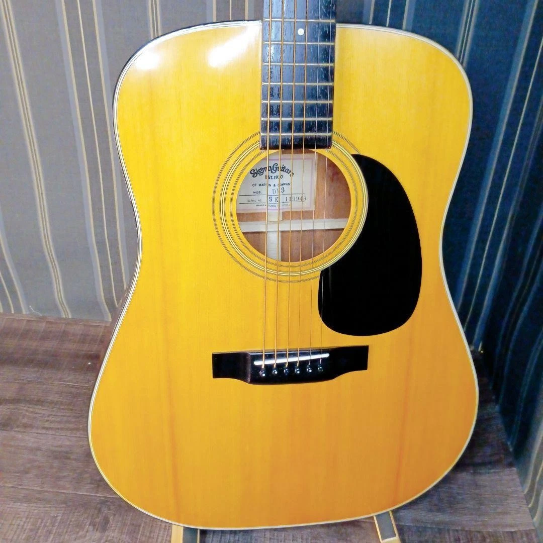 Sigma Guitars by Martin DM3 アコースティックギター Sigma Guitars By Martin Dm3 Guitar Acoustic Vintage Hard Case Safe