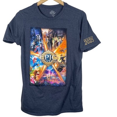 【美品】irogikake NEW UNIVERSE L/S TEE Universal Epic Universe Grand Opening 2025 Youth XL T-Shirt