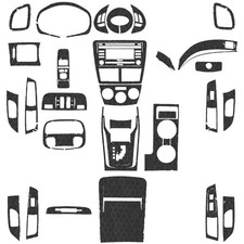54pcs Subaru Impreza Wrx Honeycomb Carbon Fiber Kit Interior Sticker 2009-2011 54pcs Subaru Impreza Wrx Honeycomb Carbon Fiber Kit Interior Sticker 2009-2011