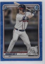 2020 Bowman Draft Chrome Blue Refractor 46/150 Jesse Franklin V #BD-17 oh4