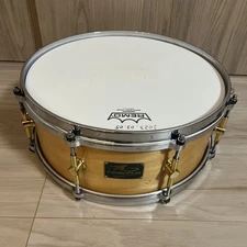 CANOPUS MO-1455 Maple 14~5.5 snare drum Purchased in 2007 Used for recording