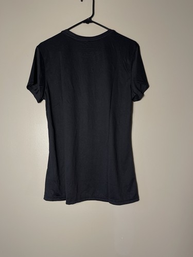 Nike Mujer Equipo Leyenda Manga Corta Crew Camiseta Ropa Deportiva Gimnasio Talla L Negra Nueva - Imagen 2 de 6