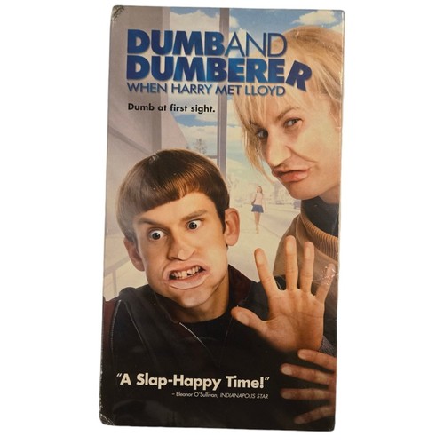 Dumb And Dumberer When Harry Met Lloyd VHS Comedy Movie Eugene Levy NOS - Picture 10 of 10