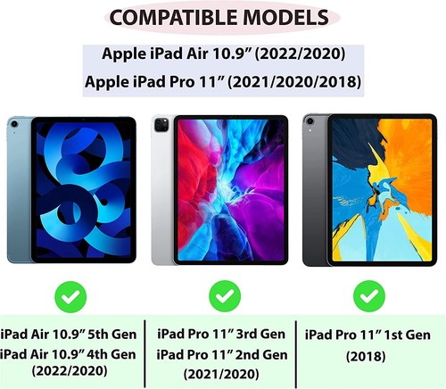 2Pcs For iPad Air 4th 5th 10.9 2022 Tempered Glass Screen Protector Ultra Clear - Picture 9 of 14