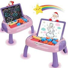 Mesa de dibujo Doodle Board de doble cara, juguetes educativos y de aprendizaje para niños