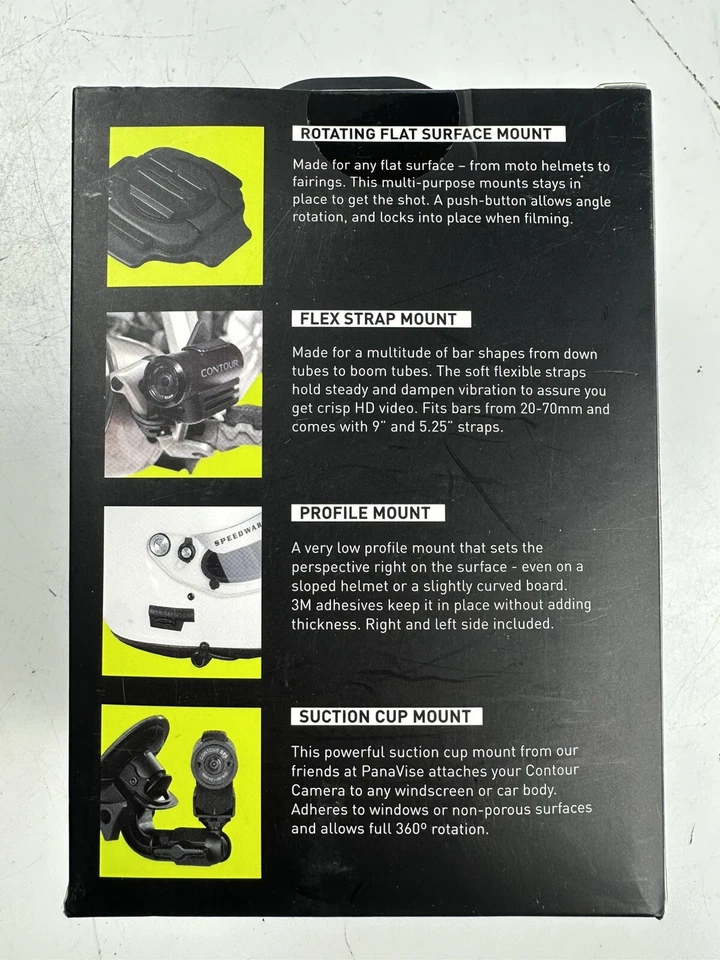 NUEVOS Soportes Contour Moto 6230 Cuatro Soportes Diferentes Para Cámara Contour Foto 2 de 4