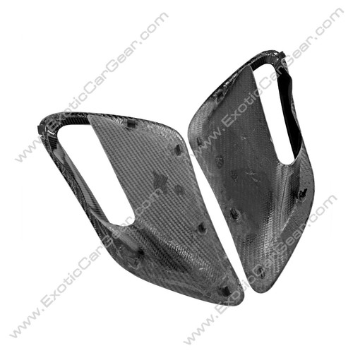 Cuchillas laterales estilo fibra de carbono GT2 Porsche 997 - Imagen 5 de 5